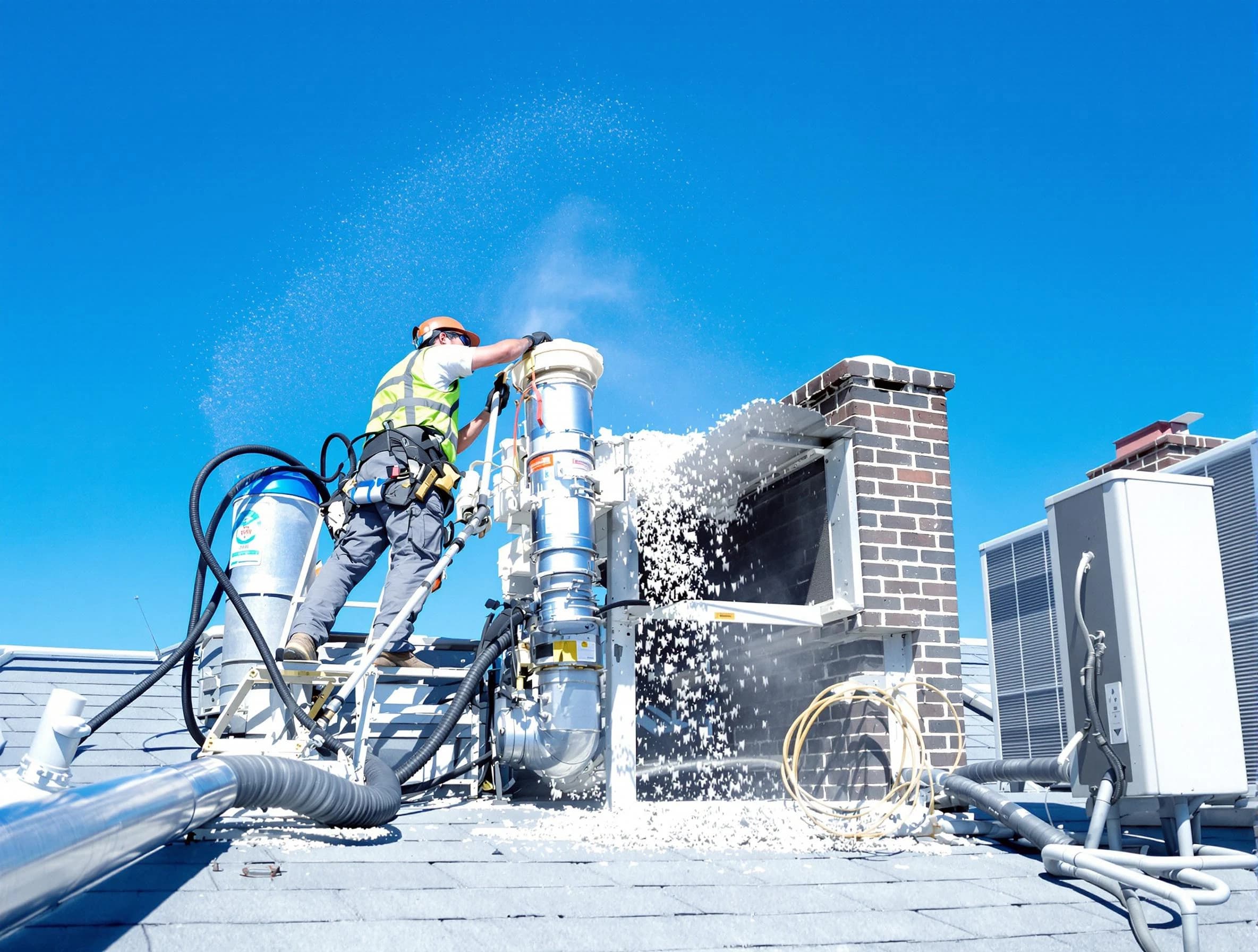 Expert roof dryer vent cleaning by Fitchburg Dryer Vent Cleaning in Fitchburg