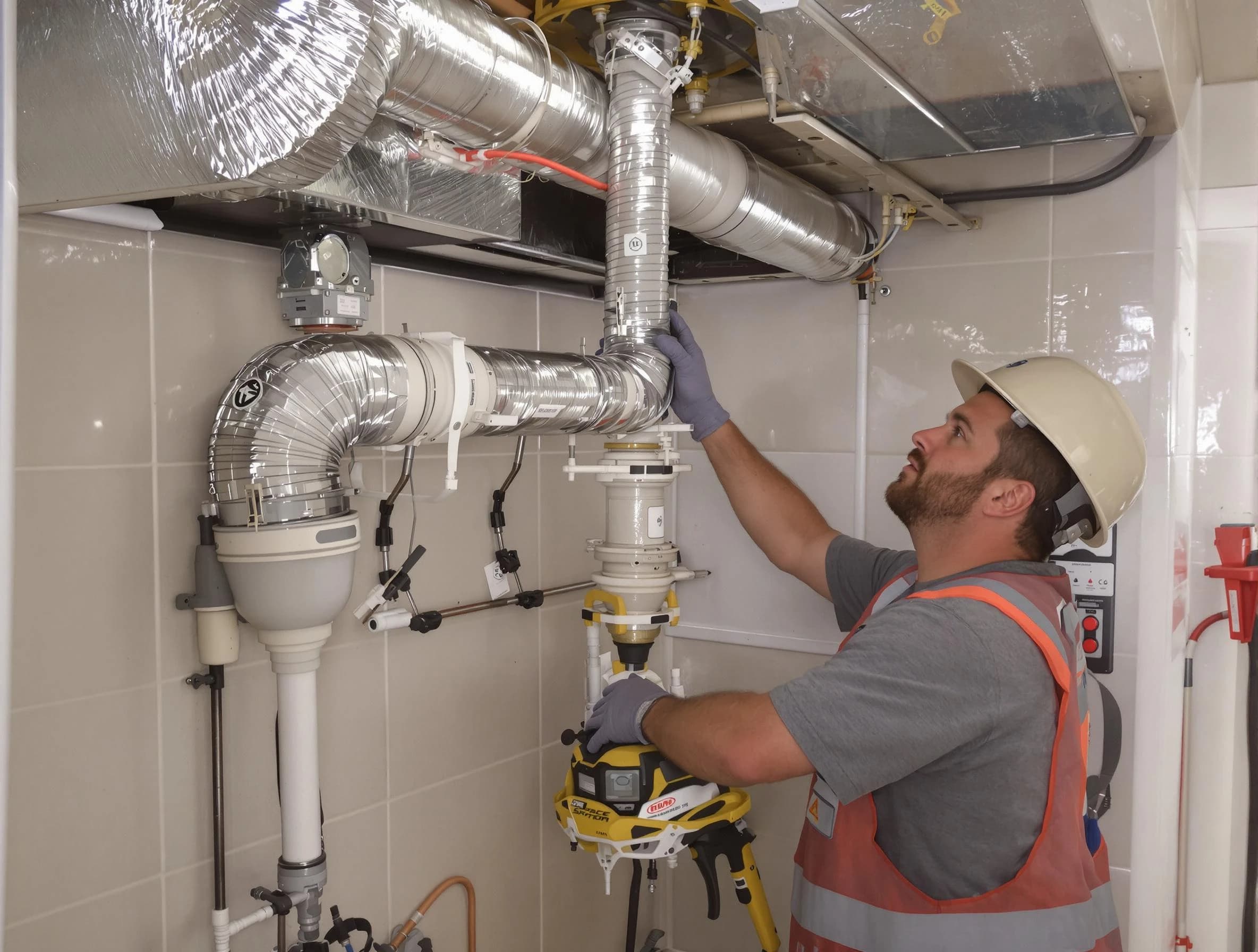Fitchburg Dryer Vent Cleaning expert performing professional dryer vent repair and installation in Fitchburg