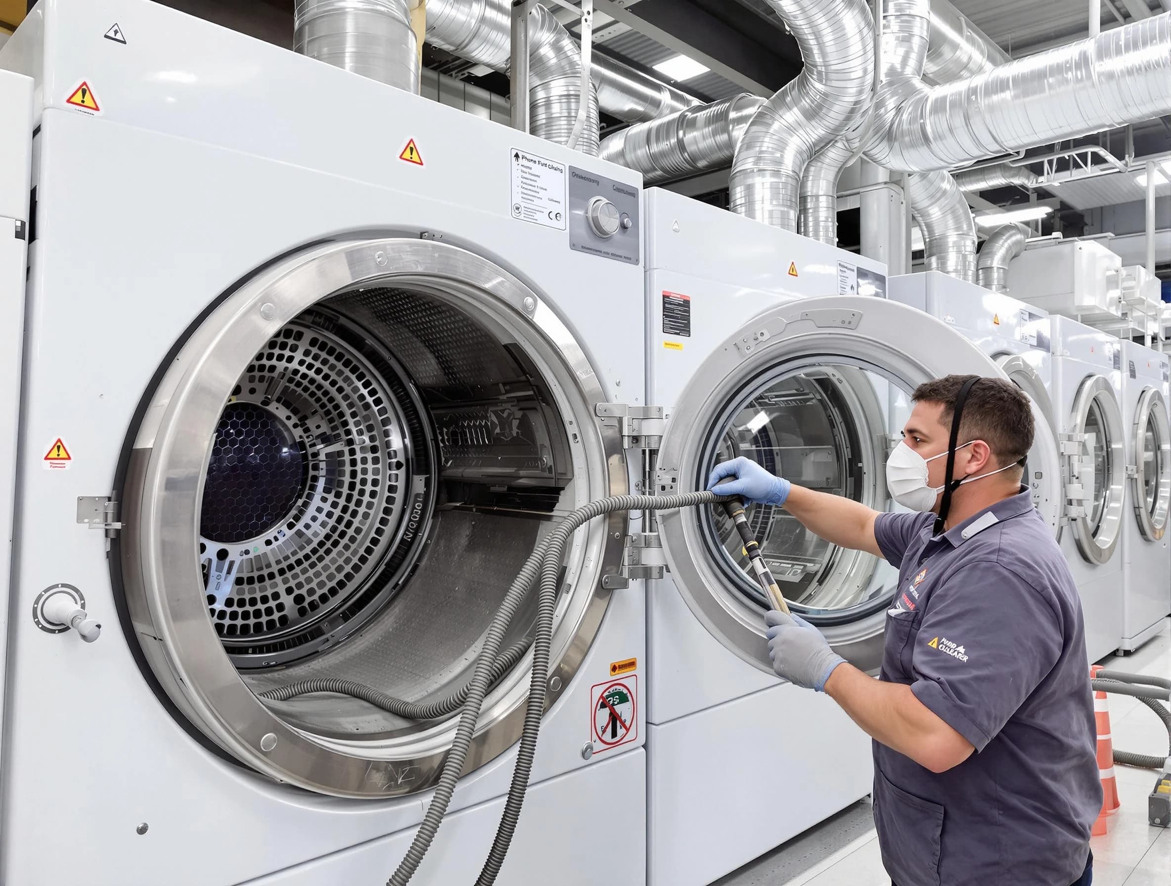 Industrial-grade dryer vent cleaning by Fitchburg Dryer Vent Cleaning in Fitchburg