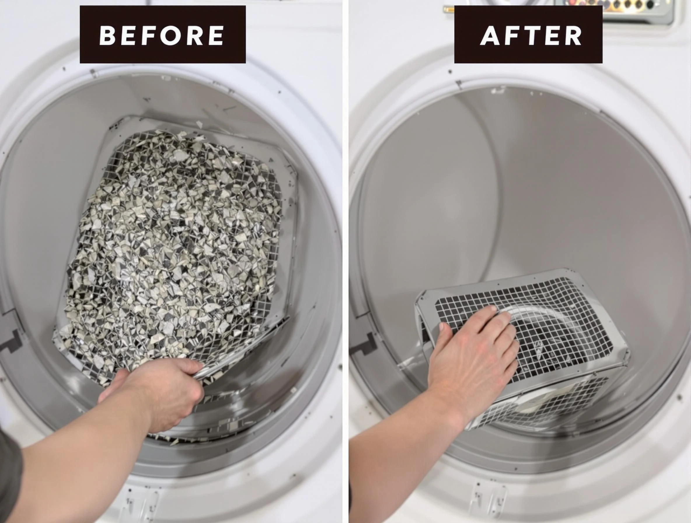 Professional lint trap cleaning by Fitchburg Dryer Vent Cleaning in Fitchburg