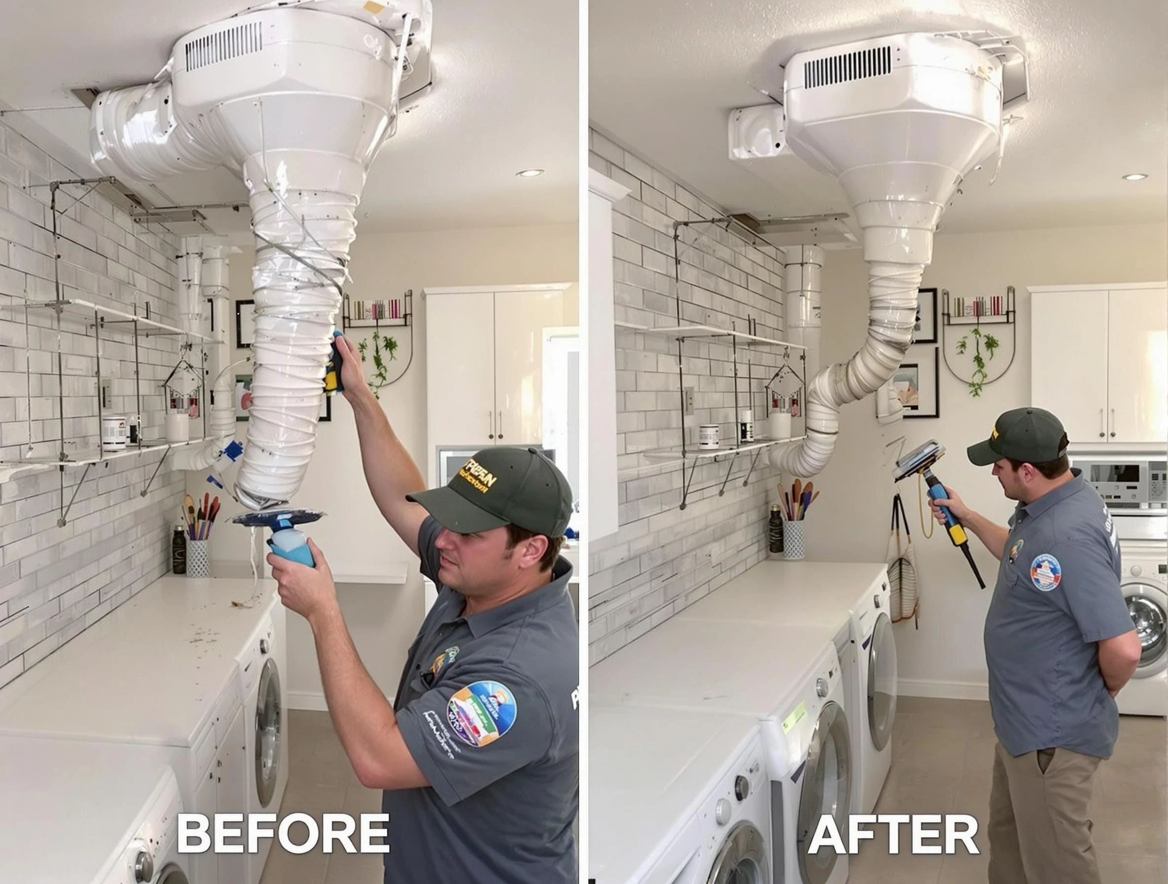 Professional dryer exhaust vent cleaning by Fitchburg Dryer Vent Cleaning in Fitchburg