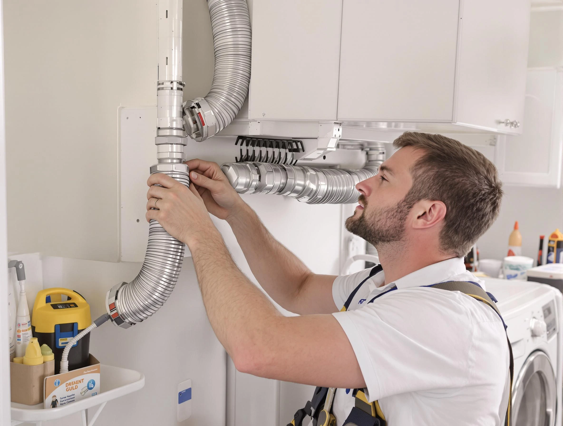 Professional dryer vent repair and installation by Fitchburg Dryer Vent Cleaning in Fitchburg